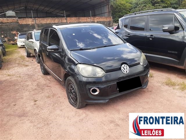 VOLKSWAGEN UP BLACK WHITE RED MA 2015